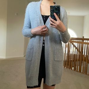 🤍Blue-gray Cardigan Soft & Comfortable🤍